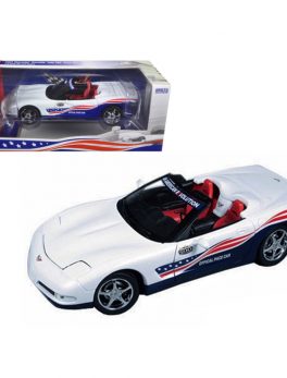 2004 Chevrolet Corvette Indy Pace Car 1/18 Diecast Model Car by Autoworld AW204