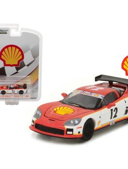 2009 Chevrolet Corvette C6R Shell Oil Hobby Exclusive 1/64 Diecast Model Car by Greenlight 29907
