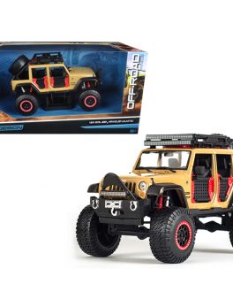2015 Jeep Wrangler Unlimited Brown Off Road Kings 1/24 Diecast Model Car by Maisto 32523BRN