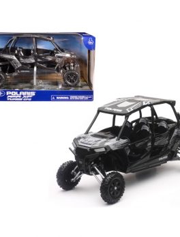 Polaris RZR XP 4 Turbo EPS 4 Seater Titanium Matt Metallic 1/18 Model by New Ray 57843C
