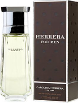 Herrera Edt Spray 3.4 Oz For Men