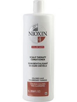 Nioxin System 4 Scalp Therapy Conditioner For Fine Chemically Enhanced Noticeably Thinning Hair 33.8 Oz (packaging May Vary) For Anyone