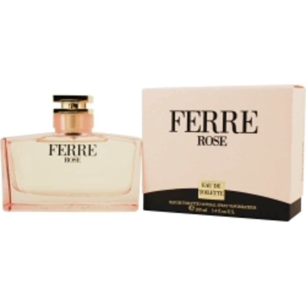 Ferre Rose Edt Spray 3.4 Oz For Women