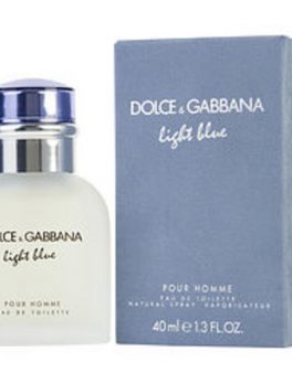 D and G Light Blue Edt Spray 1.3 Oz For Men