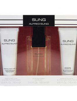 Sung Edt Spray 3.4 Oz and Body Lotion 2.5 Oz and Shower Gel 2.5 Oz For Women
