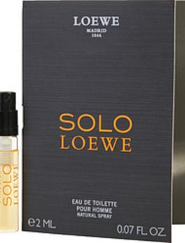 Solo Loewe Edt Spray Vial On Card For Men