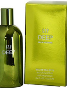 Gap Deep Edt Spray 3.4 Oz For Men