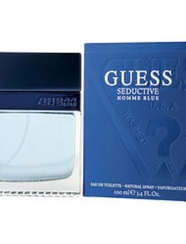 Guess Seductive Homme Blue Edt Spray 3.4 Oz For Men