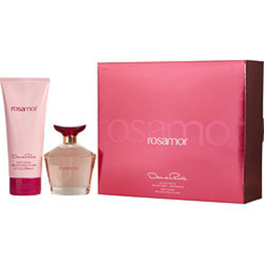 Rosamor Edt Spray 3.4 Oz and Body Lotion 6.7 Oz For Women