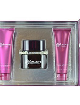 Daddy Yankee Dyamante Eau De Parfum Spray 3.4 Oz and Body Lotion 3 Oz and Shower Gel 3 Oz and Bracelet For Women