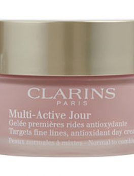 Clarins Multi-active Jour Target Fine Lines Antioxidant Day Cream - Gel ( Normal To Combination Skin ) --50ml/1.7oz For Women