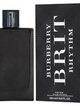 Burberry Brit Rhythm Edt Spray 6 Oz For Men