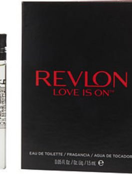 Revlon Love Is On Edt Vial On Card For Women
