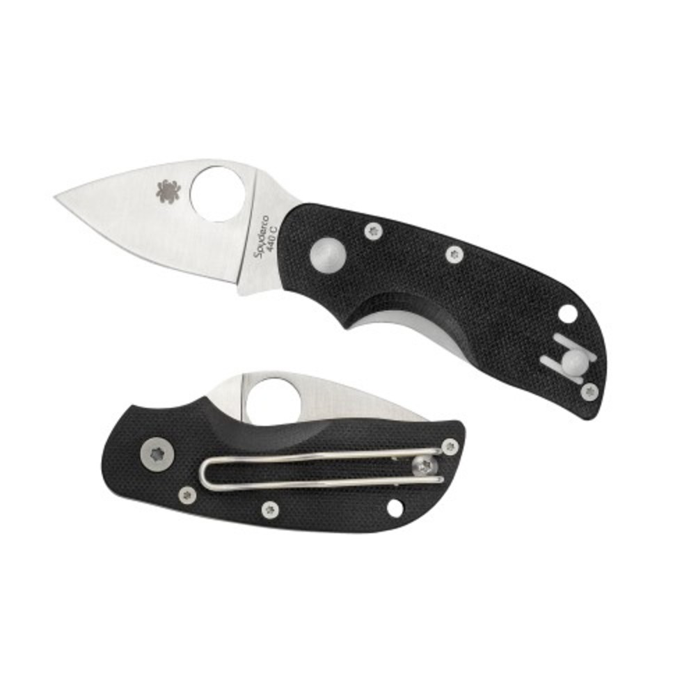 Spyderco Chicago Folder 2.0 in Plain Black G-10 Handle