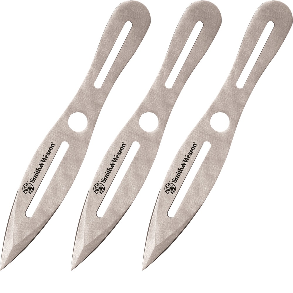 S and W Bullseye Throwers 10.00 in Overall Length Set of 3