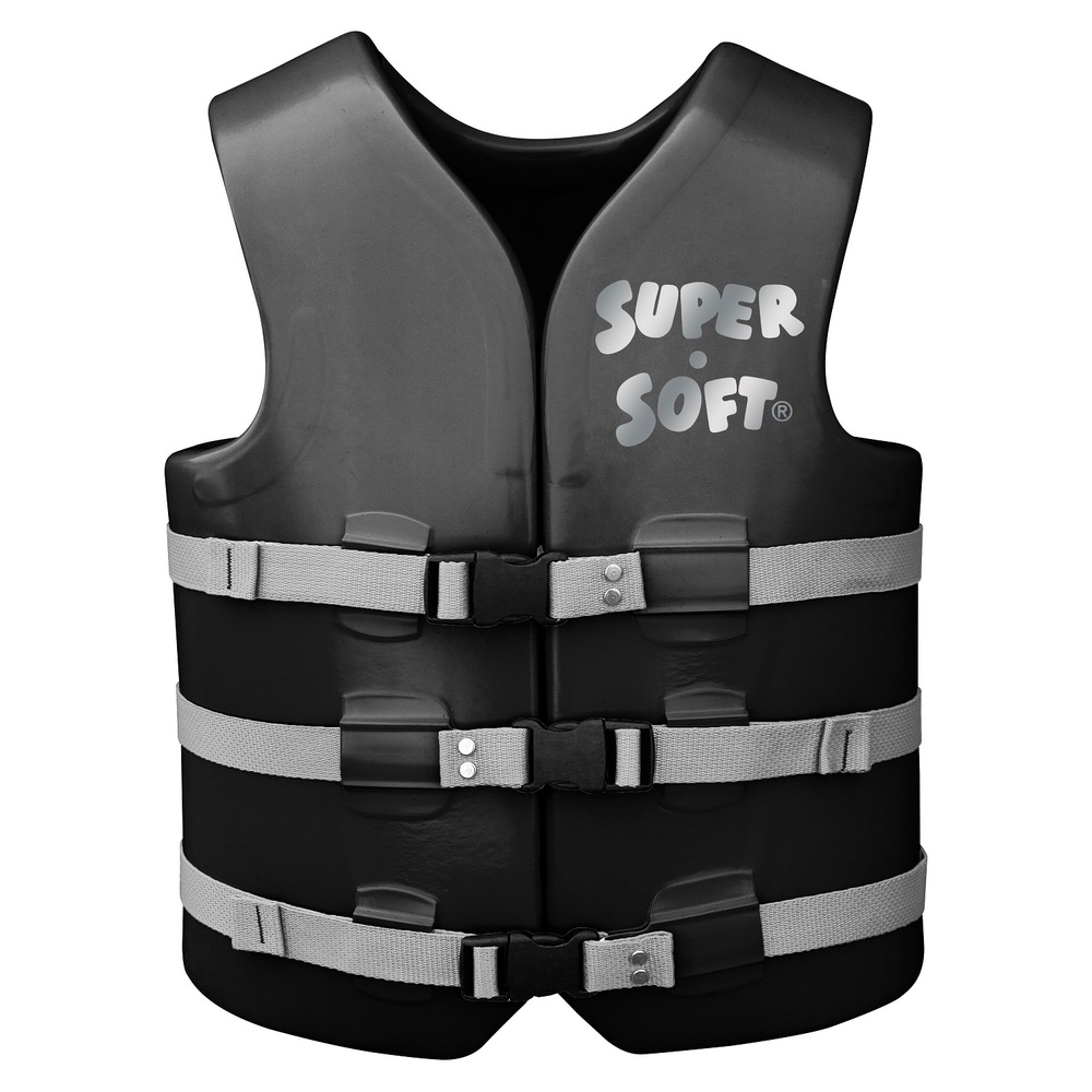 TRC Recreation Adult Super Soft USCG Vest Medium - Black