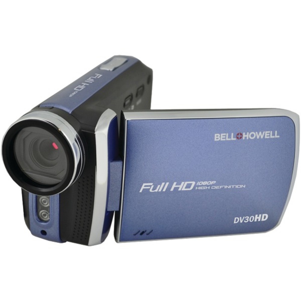 Bell+Howell DV30HD-BL 20.0-Megapixel 1080p DV30HD Fun Flix Slim Camcorder (Blue)