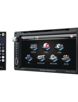 Power Acoustik PD-651B 6.5" Double-DIN In-Dash LCD Touchscreen DVD Receiver (With Bluetooth)