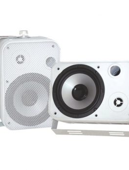 Pyle PDWR50W 6.5" Indoor/Outdoor Waterproof Speakers (White)