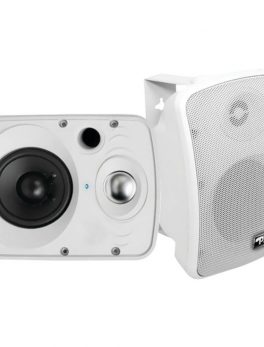 Pyle Home PDWR64BTW 6.5" Indoor/Outdoor 800-Watt Bluetooth Speaker System (White)