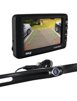 Pyle PLCM4375WIR 4.3" LCD Monitor and Wireless Backup Camera with Parking/Reverse Assist System