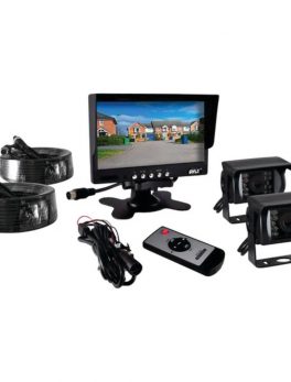 Pyle PLCMTR72 7" Commercial-Grade Weatherproof Backup Cameras and Monitor System