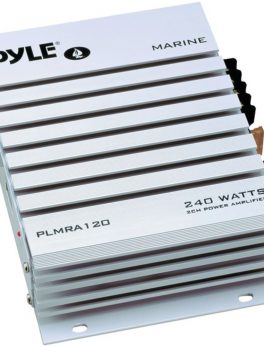 Pyle PLMRA120 Hydra Series Waterproof 240-Watt 2-Channel Marine Class AB Amp