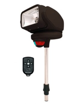 Golight Gobee Stanchion Mount w/Wireless Remote - Black
