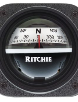 Ritchie V-537W Explorer Compass - Bulkhead Mount - White Dial