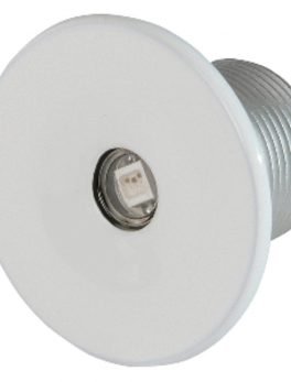 Lumitec Echo Courtesy Light - White Housing - Blue Light
