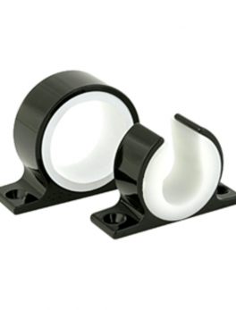 Lee's Single Rod Rack Set - Bright Black Finish