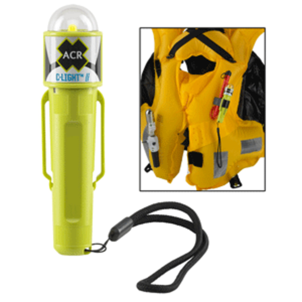 ACR C-Light and #153; - Manual Activated LED PFD Vest Light w/Clip