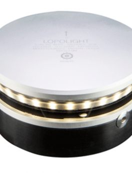 Lopolight 360 and #176; White Anchor Light - 2nm f/Vessels up to 164'(50M) - Horizontal Mounting
