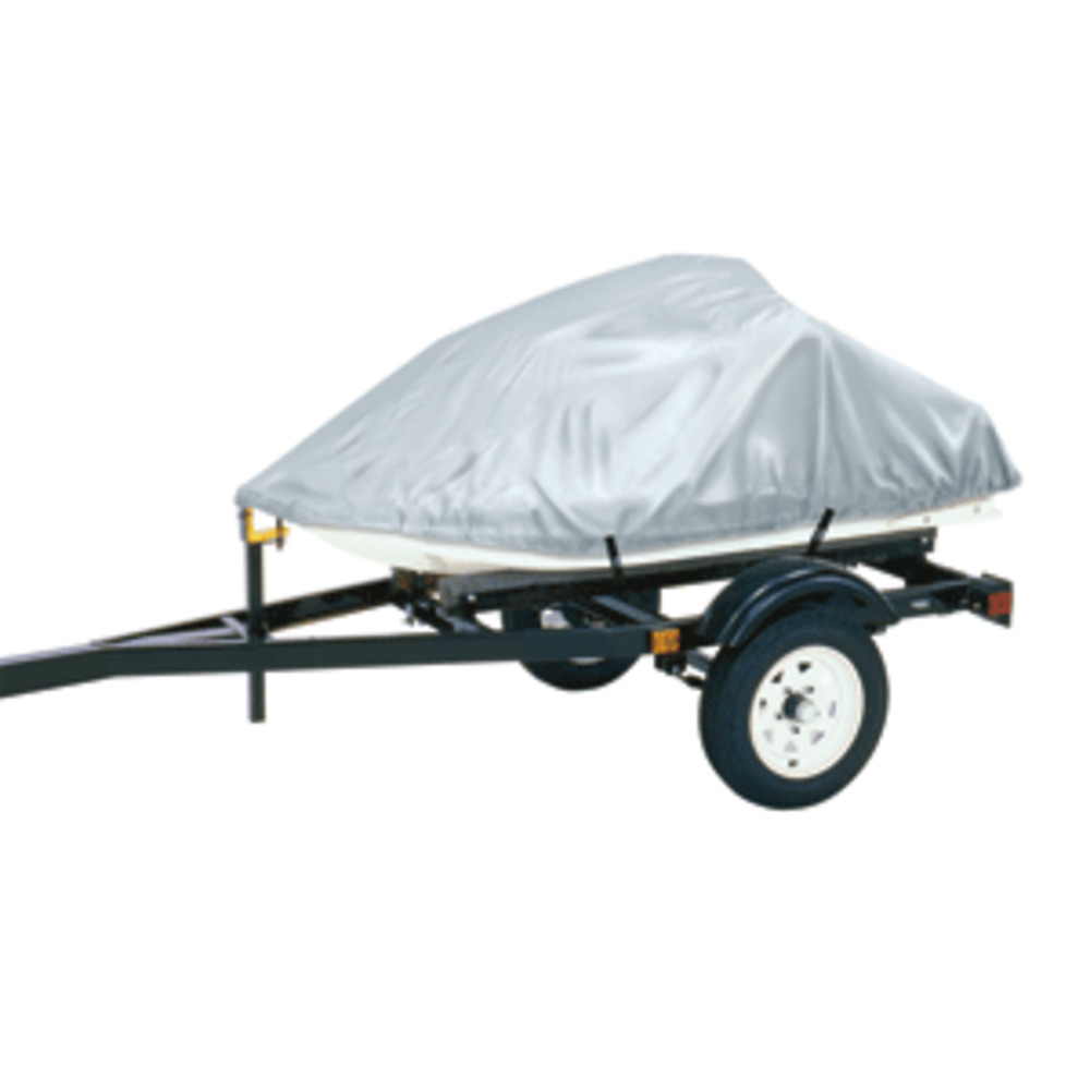 Dallas Manufacturing Co. Polyester Personal Watercraft Cover A, Fits 2 Seater Model Up To 113"L x 48"W x 42"H - Silver