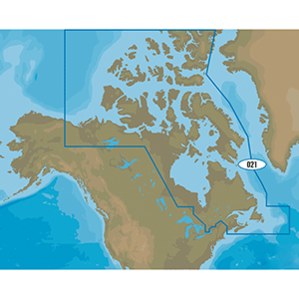 C-MAP 4D NA-D021 - Canada North and East