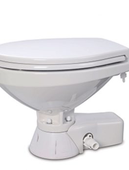 Jabsco Quiet Flush Freshwater Toilet - Compact Bowl - 24V