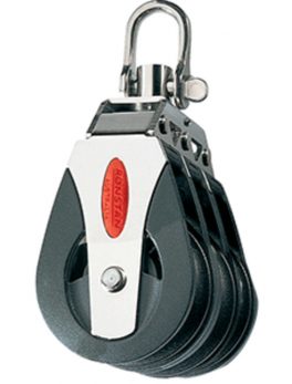 Ronstan Series 40 Ball Bearing Block - Triple - Swivel Head