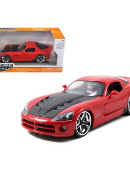 2008 Dodge Viper SRT10 Red 1/24 Diecast Car Model by Jada 96805r