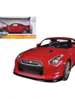 2009 Nissan GT-R R35 Red 1/24 Diecast Car Model by Jada 96811r