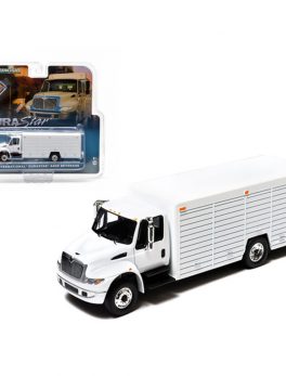 2012 International Durastar 4400 Beverage Truck White In Blister Pack 1/64 Diecast Model by Greenlight 29776