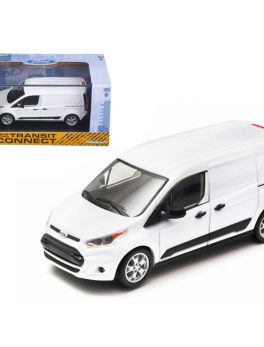 2014 Ford Transit Connect (V408) Van White 1/43 Diecast Model Car by Greenlight 86044