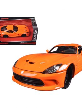 2013 Dodge Viper GTS SRT Orange Modern Muscle 1/24 Diecast Model Car by Maisto 31363o
