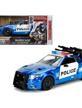 Barricade Custom Police Car From Transformers Movie 1/24 Diecast Model Car by Jada Metals 98400