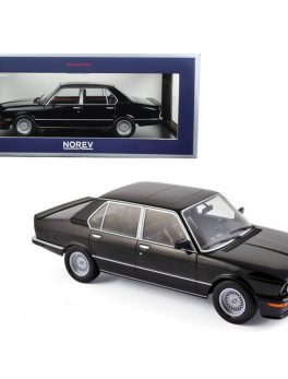 1980 BMW M535i Black 1/18 Diecast Model Car by Norev 183264