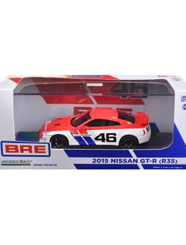 2015 Nissan GT-R (R35) BRE #46 Limited Edition 2300pcs 1/43 Diecast Model Car by Greenlight 51069