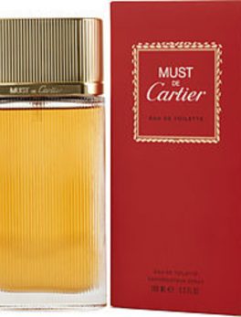 Must De Cartier Edt Spray 3.3 Oz For Women