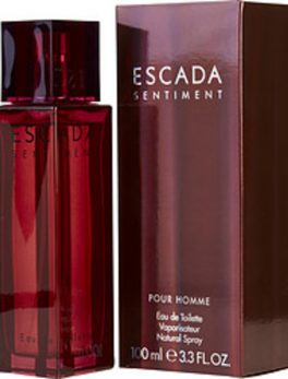 Escada Sentiment Edt Spray 3.3 Oz For Men