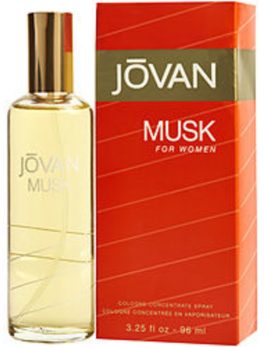 Jovan Musk Cologne Concentrated Spray 3.25 Oz For Women