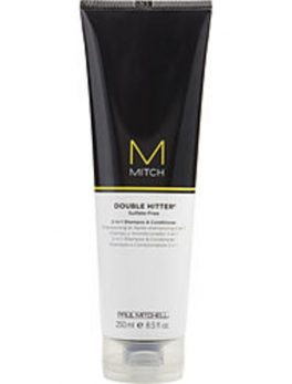 Paul Mitchell Men Mitch Double Hitter Sulfate Free 2-in1 Shampoo and Conditioner 8.5 Oz For Men
