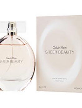 Calvin Klein Sheer Beauty Edt Spray 3.4 Oz For Women